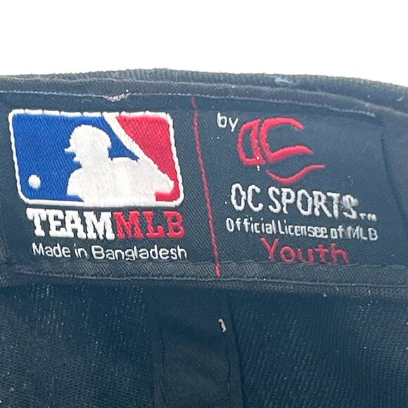 Chicago White Sox Youth Baseball Cap Hat OC Sports Team Official MLB Black New - Picture 3 of 14